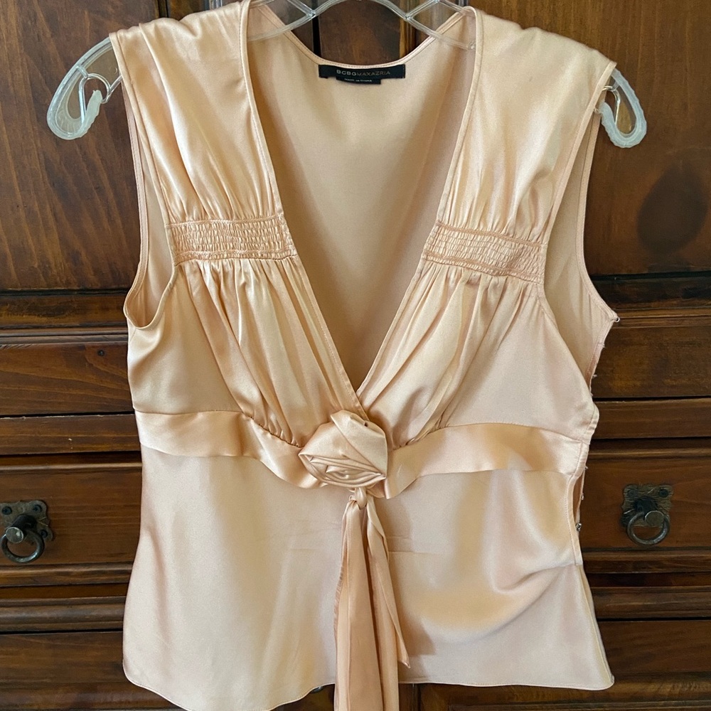 Silk BCBGMAXAZRIA blouse size S